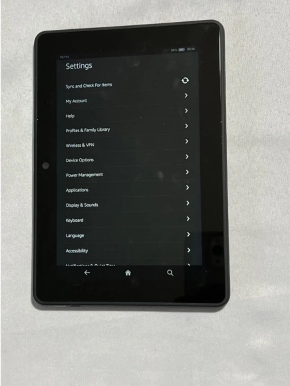 Amazon Fire HDX (3rdGeneration) in Black